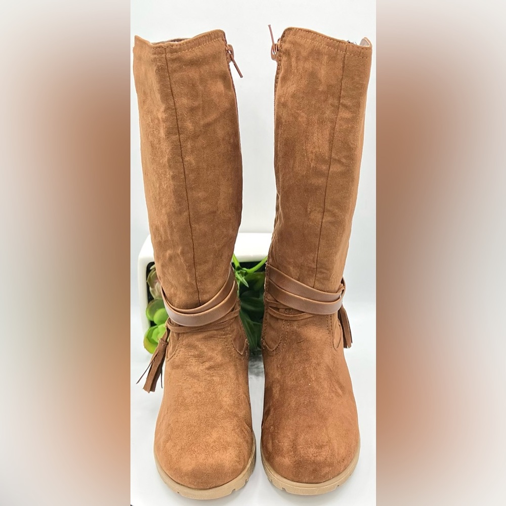 🌺1.4.3. Girl’s Evania Boots (Cognac)🌸🌺